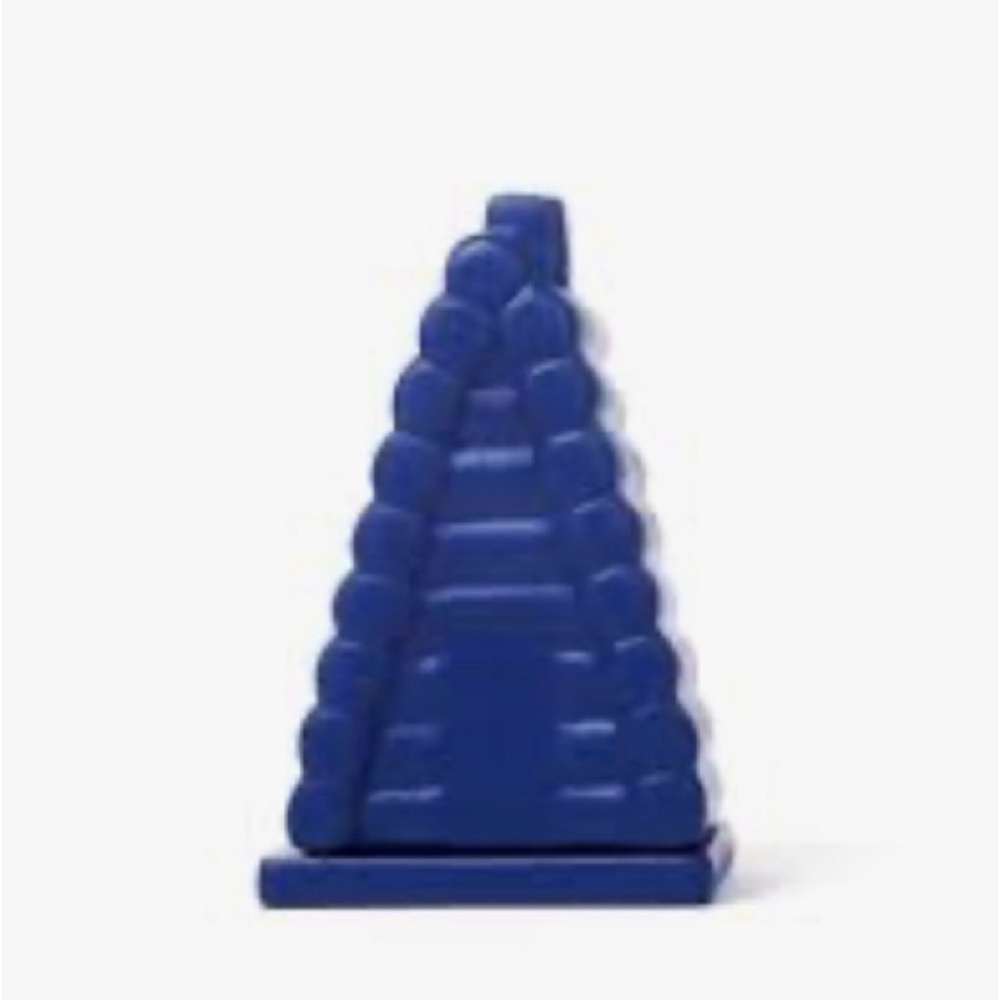 Target Bullseye Blue Ceramic Cabin Incense Burner